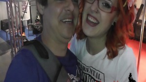 Daniela Evans orgy in public