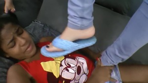 Brazilian feet fetish in HD